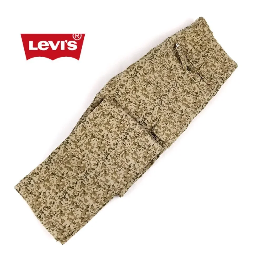 Levi's Men's Camo Cargo Slim Straight Pants 31x32 - Picture 3 of 13